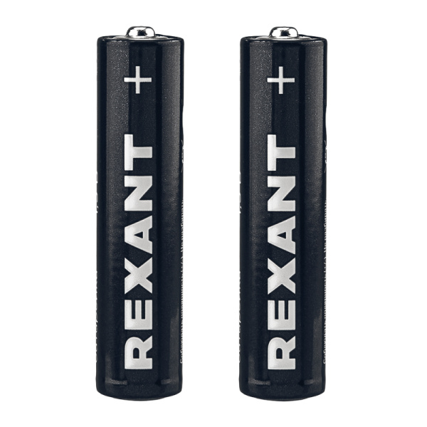 Батарейка алкалиновая AAA/LR03 мизинчиковая 1,5В блистер 12 шт. REXANT