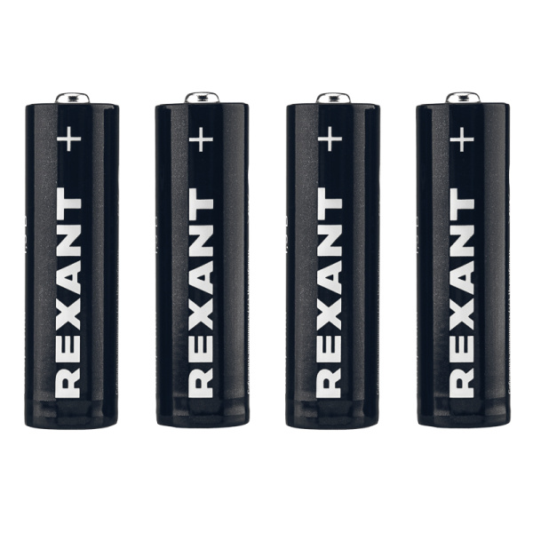 Батарейка алкалиновая AA/LR6 пальчиковая 1,5В блистер 24 шт. REXANT