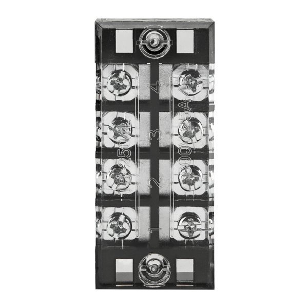 Блок зажимов клеммный БЗН ТВ-2504 2,5мм2 25A 4 пары REXANT