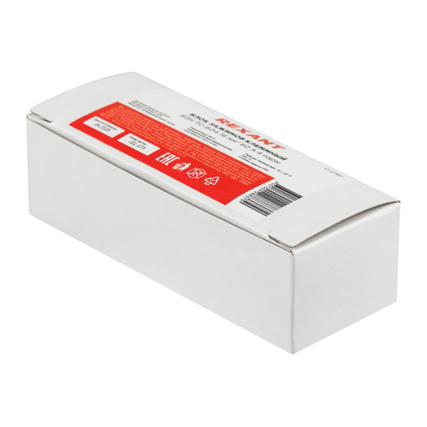 Блок зажимов клеммный БЗН ТС-604 16мм2 60A 4 пары REXANT