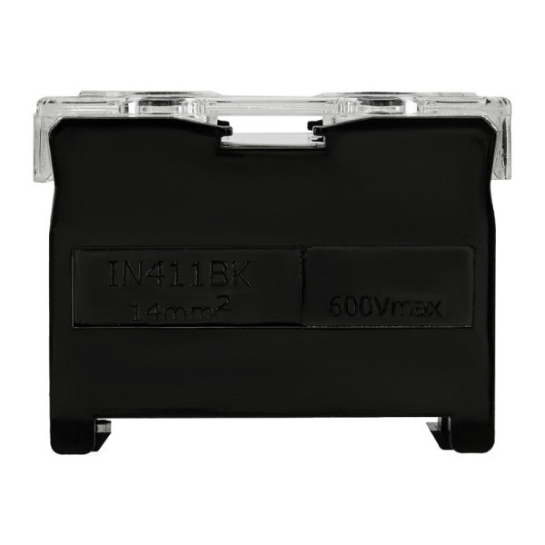 Блок зажимов клеммный БЗД 1-полюсный 16 мм2 60A на DIN-рейку REXANT