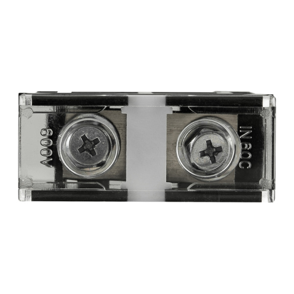 Блок зажимов клеммный БЗД 1-полюсный 25 мм2 90A на DIN-рейку REXANT