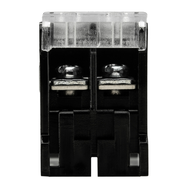 Блок зажимов клеммный БЗД 2х-полюсный 2,5 мм2 20A на DIN-рейку REXANT