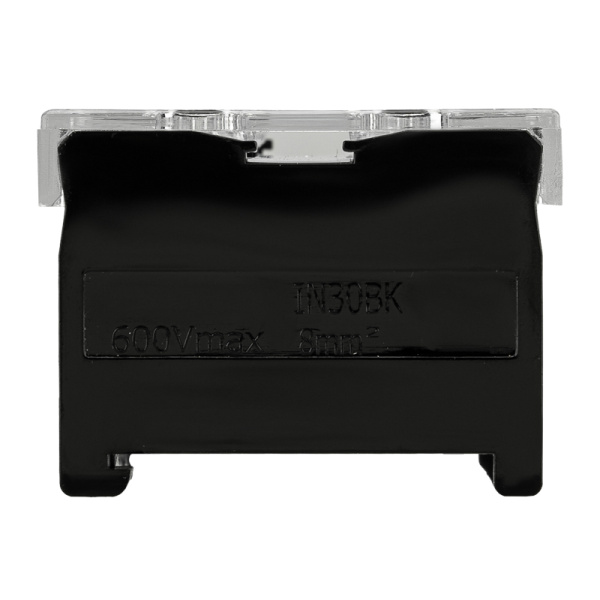 Блок зажимов клеммный БЗД 3х-полюсный 10,0 мм2 50A на DIN-рейку REXANT