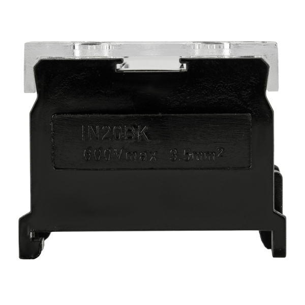 Блок зажимов клеммный БЗД 3х-полюсный 4,0 мм2 30A на DIN-рейку REXANT