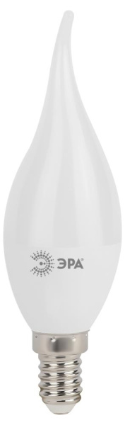 Лампочка светодиодная ЭРА STD LED BXS-5W-840-E14 E14 / Е14 5Вт свеча на ветру нейтральный белый свет