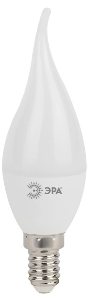 Лампочка светодиодная ЭРА STD LED BXS-9W-840-E14 E14 / Е14 9Вт свеча на ветру нейтральный белый свет