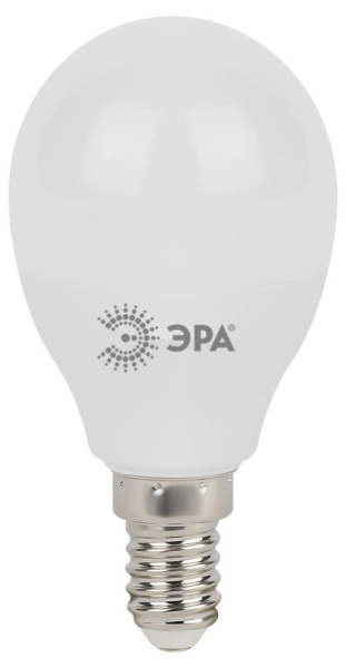 Лампочка светодиодная ЭРА STD LED P45-11W-840-E14 E14 / Е14 11Вт шар нейтральный белый свет