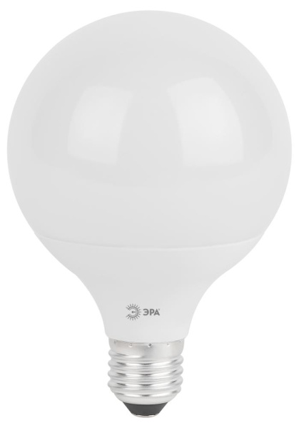 Лампочка светодиодная ЭРА STD LED G95-15W-2700K-E27 E27 / Е27 15Вт шар теплый белый свет