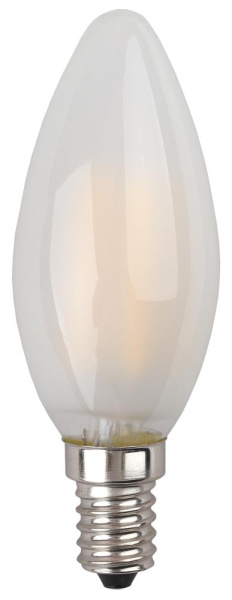 F-LED B35-9W-840-E14 frost  Лампа светодиодная ЭРА F-LED B35-9w-840-E14 frost 9Вт филамент свеча матовая нейтральный белый свет Е14