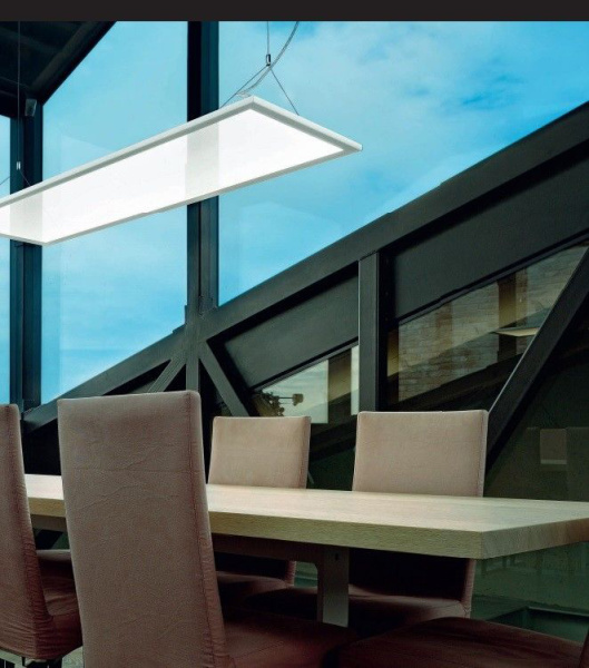 Светодиодная панель ЭРА SPL-6-40-6K (S) 40Вт 6500К 2800Лм IP40 295x1195x8 серая без драйвера с ушками