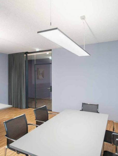 Светодиодная панель ЭРА SPL-6-40-6K (S) 40Вт 6500К 2800Лм IP40 295x1195x8 серая без драйвера с ушками