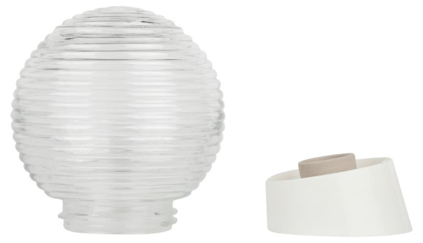 Светильник ЭРА НБП 01-60-004 с наклонным основанием Гранат стекло IP20 E27 max 60Вт D150 шар