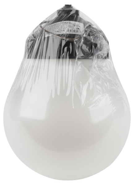 Светильник ЭРА НСП 01-60-003 подвесной Гранат полиэтилен IP44 E27 max 60Вт D150 шар белый