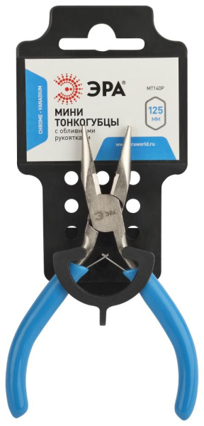 MT140P  Тонкогубцы ЭРА 125 мм мини обливные рукоятки
