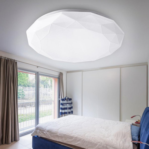 Светильник потолочный светодиодный ЭРА Slim без ДУ SPB-6 Slim 6 18-4K 18Вт 4000K