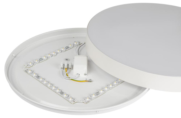 Светильник потолочный светодиодный ЭРА Relict 38 SPB-6-40 4К WH 40W 4000K Белый