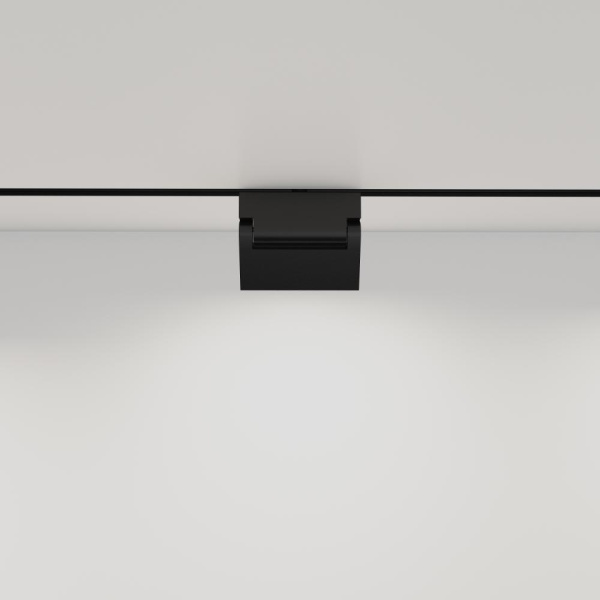 Магнитный трековый светильник ЭРА TRM20-2-12-6W4K-B для системы NOVA 48V 6Вт 4000К заливающий свет черный