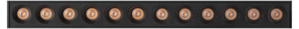 Магнитный трековый светильник ЭРА TRM20-3-22-12W3K-B для системы NOVA 48V 12Вт 3000К направленный свет черный