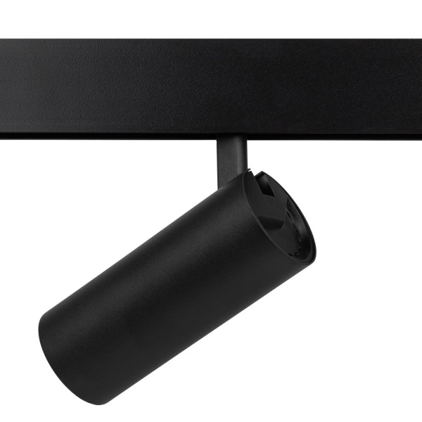 Магнитный трековый светильник ЭРА TRM20-6-15W3K-B для системы NOVA 48V 15Вт 3000К направленный свет черный