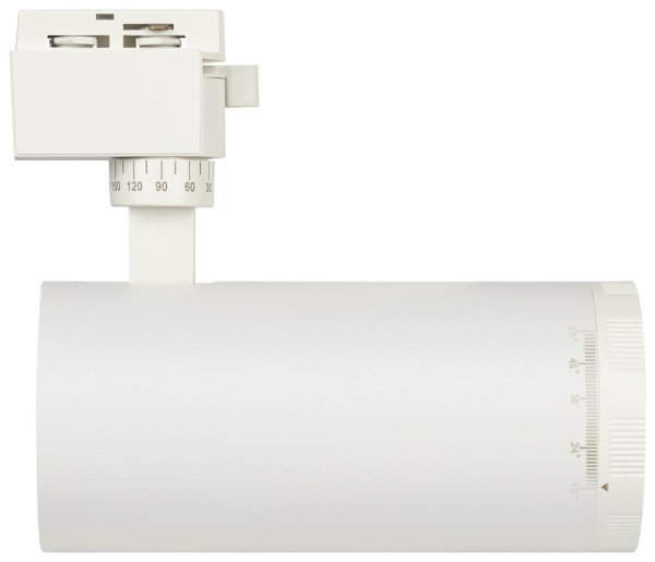 Трековый светильник однофазный ЭРА TR59 - 3030 WH светодиодный 30Вт 3000К белый