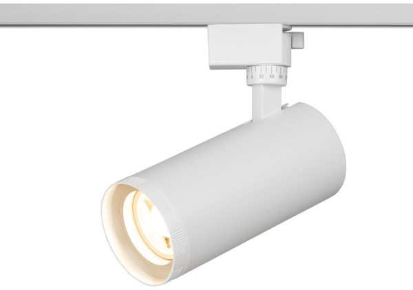 Трековый светильник однофазный ЭРА TR59 - 3030 WH светодиодный 30Вт 3000К белый