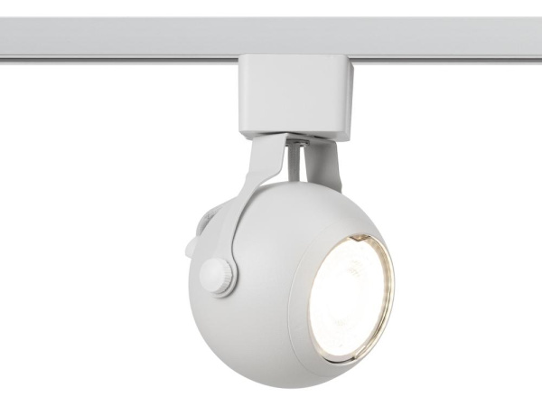 Трековый светильник однофазный ЭРА TR35-GU10 WH под лампу MR16 белый