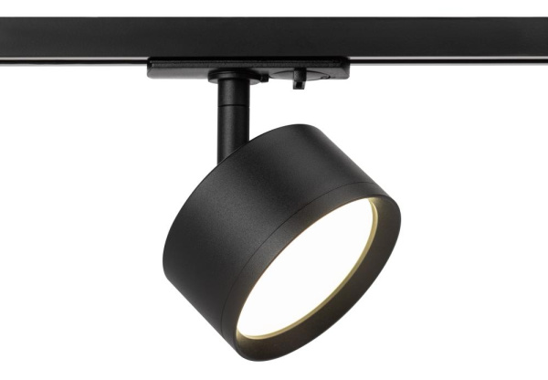 Трековый светильник однофазный ЭРА TR48 - GX53 BK под лампу GX53 матовый черный