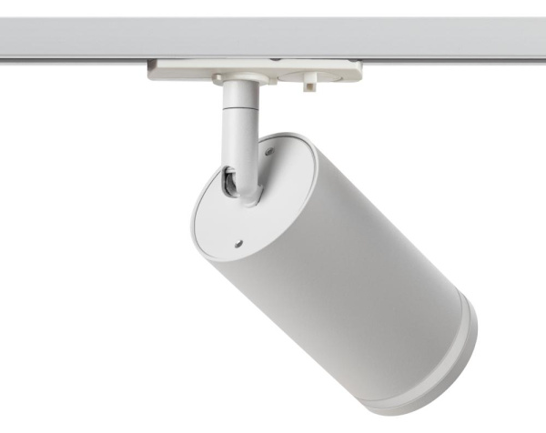 Трековый светильник однофазный ЭРА TR52 - GU10 WH под лампу GU10 матовый белый