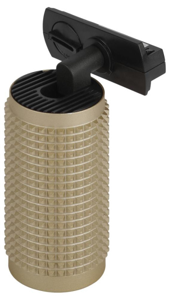 Трековый светильник однофазный ЭРА TR40-GU10 MG под лампу MR16 матовое золото