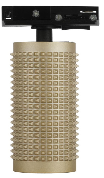 Трековый светильник однофазный ЭРА TR40-GU10 MG под лампу MR16 матовое золото