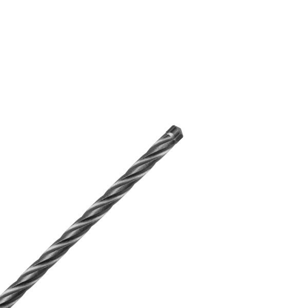 Бур по бетону SUPER 5x160мм, профессиональный, цельная крестовая пластина, SDS PLUS KRANZ 