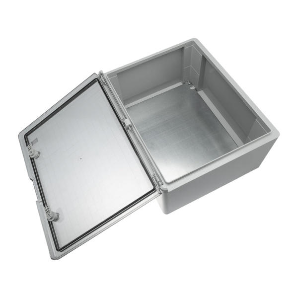 Корпус пластиковый ЩМПп с прозрачной дверцей и монтажной панелью 500х400х240мм, АБС, УХЛ1, IP65 REXANT