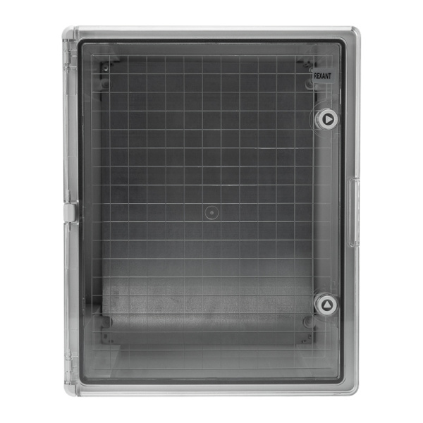 Корпус пластиковый ЩМПп с прозрачной дверцей и монтажной панелью 500х400х240мм, АБС, УХЛ1, IP65 REXANT