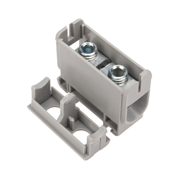 Клемма вводная силовая КВС 6-50мм² серая REXANT