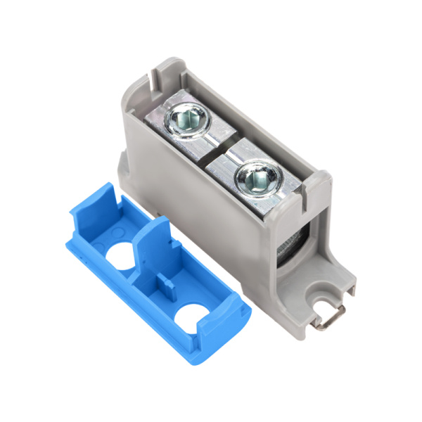 Клемма вводная силовая КВС 16-95мм² синяя REXANT