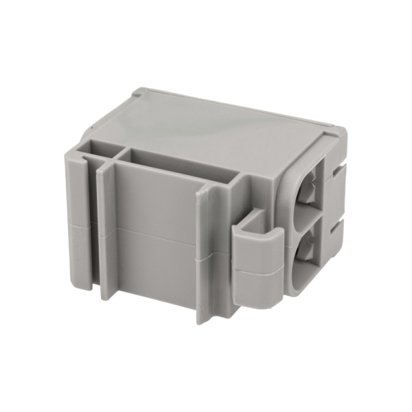 Клемма вводная силовая КВС 6-50мм² 2-рядная серая распределительная REXANT