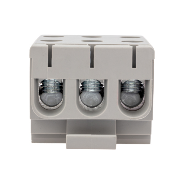 Клемма вводная силовая КВС 6-50мм² 3-рядная серая REXANT