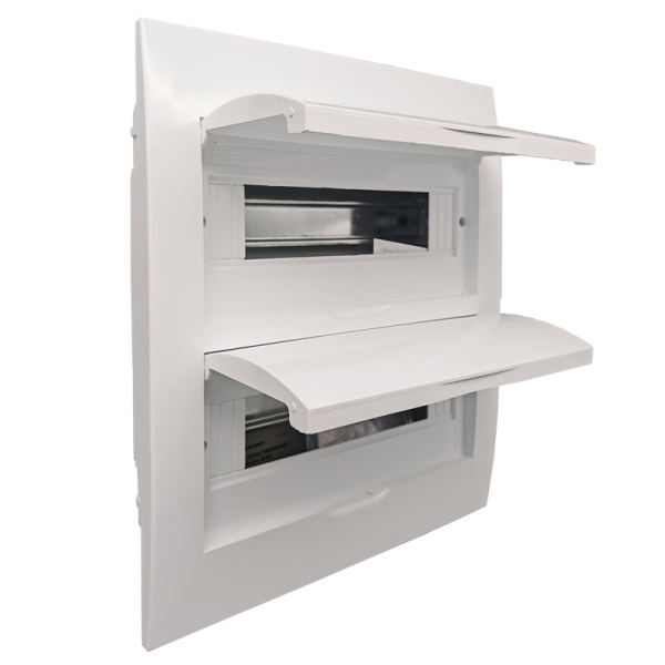 Бокс пластиковый ЩРВ-П-24 IP41 белый (белая дверца) REXANT