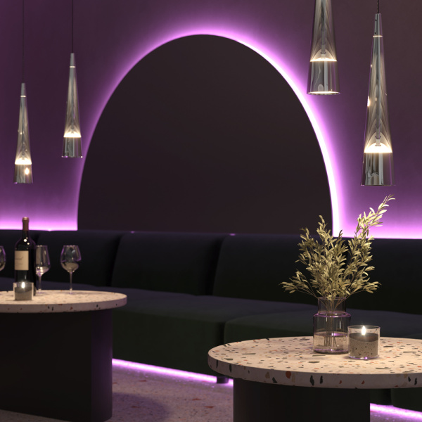 Светодиодная лента 12В 5050 7,2Вт/м  RGB 5м IP20