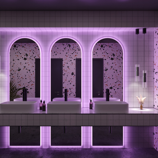 Светодиодная лента 12В 5050 7,2Вт/м  RGB 5м IP65