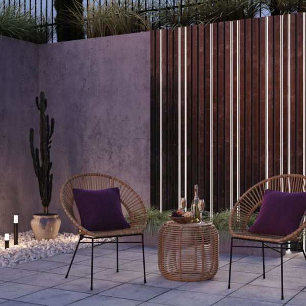 Светодиодная лента 24В COB 12Вт/м 6000K 5м IP65