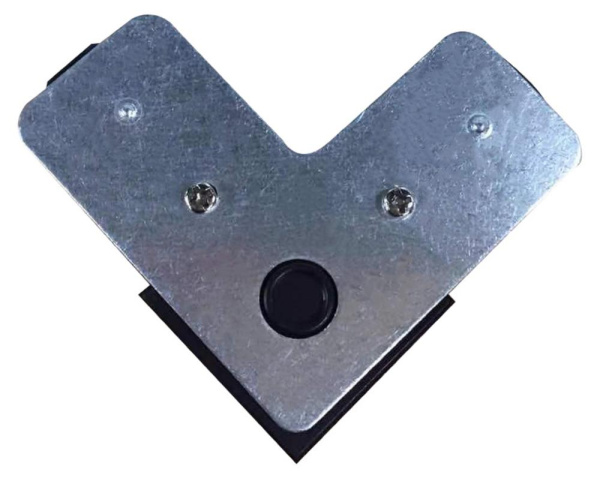 Коннектор ЭРА TR7-C 2W L BK для однофазного шинопровода угловой черный