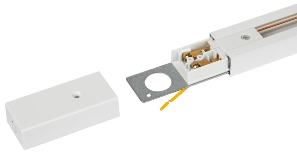 Шинопровод однофазный ЭРА TR-100 - 1PT - WH 1м белый