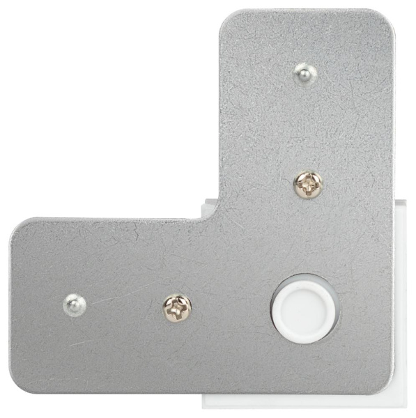 Коннектор ЭРА TR-1PA-LС-WH L-образный для однофазного шинопровода белый