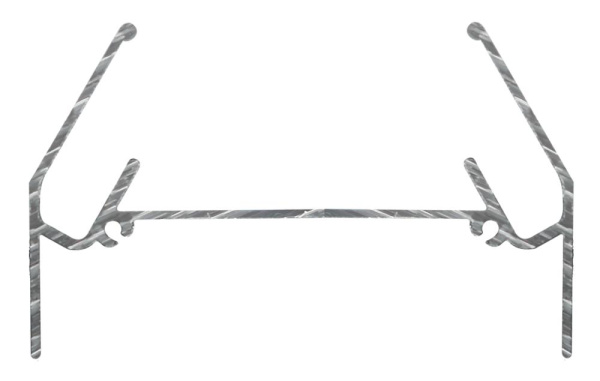 Профиль ЭРА TR-1PTR-RMP алюминиевый для установки 1ф шинопровода с натяжными потолками 2 шт. по 2 м.