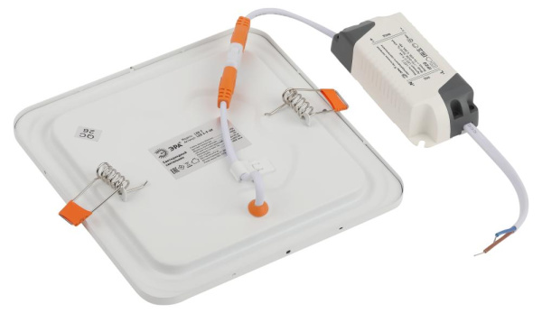 LED 2-9-4K Светильник ЭРА светодиодный квадратный LED 9W 220V 4000K (30/630)