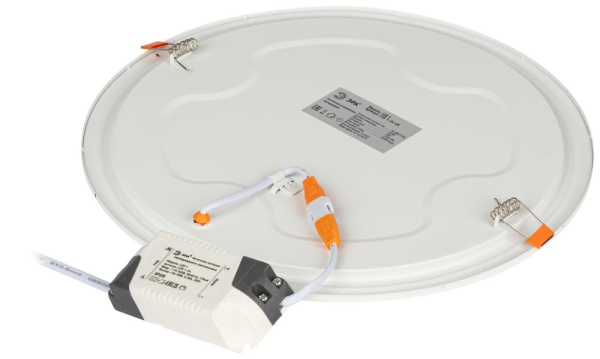 LED 1-24-4K Светильник ЭРА светодиодный круглый LED 24W 220V 4000K (20/180)