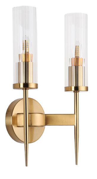Бра Zortes CANDLE ZRS.16204.2, Мощность - 20вт, Тип лампы: E14, В - 392мм / Г - 142мм / Ш - 233мм