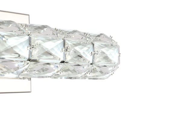 Бра Zortes CRYSTAL ZRS.79201.8, Мощность - 12Вт, Тип лампы: LED, В - 110мм / Г - 90мм / Ш - 390мм